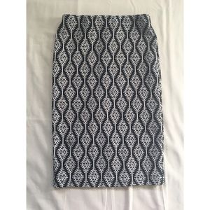 ZARA Stretch Knit Pencil Skirt